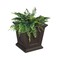 Mayne Fairfield 16x16 Square Planter - Espresso 5887-ES - alternate 1